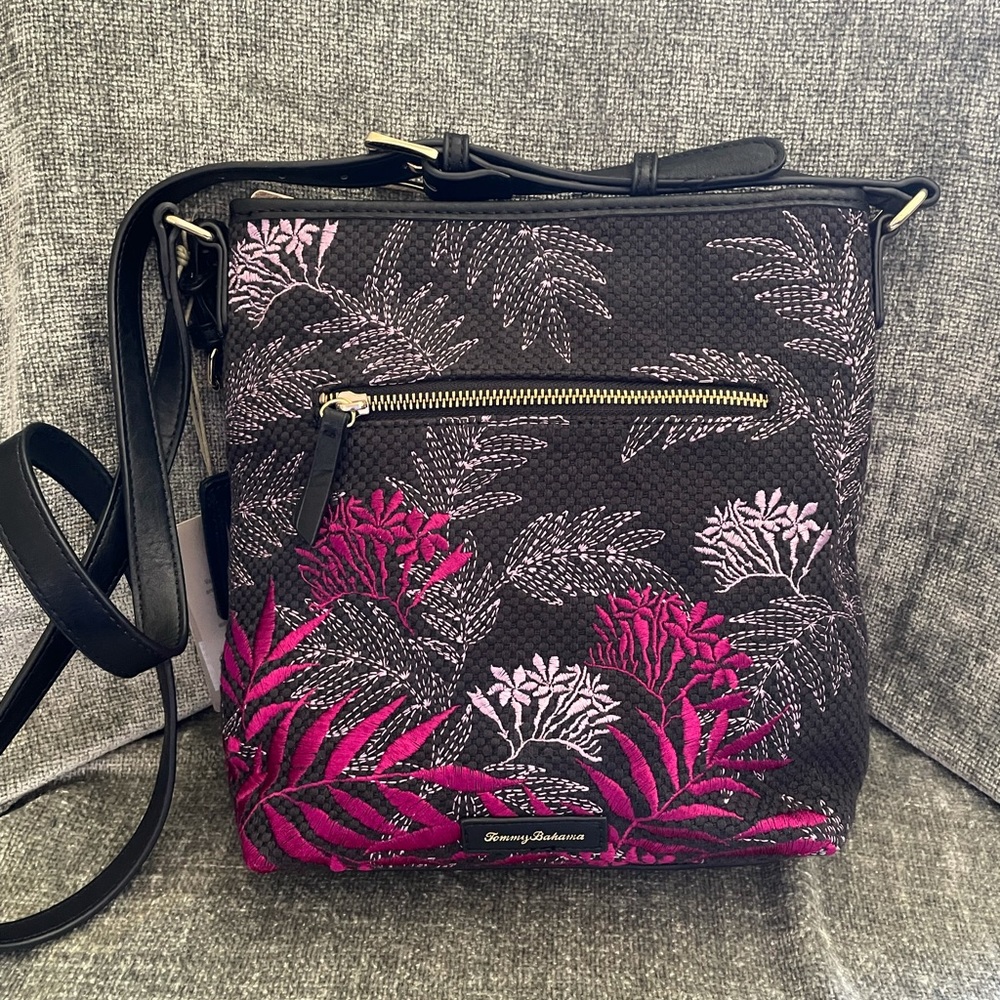 Tommy Bahama Black Fabia Crossbody